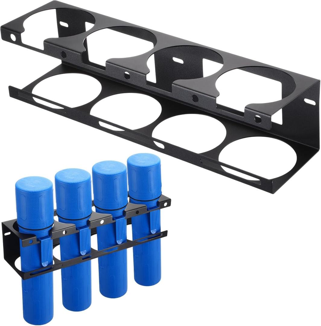 Blulu Welding Rods Holder Storage Tubes Rack Stick Welding Filler Rod Tubes Organizer Tool Wall Mount Container for Shed Garage Pegboard Workshop Home