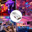 inShareplus 24V 25A 600W LED Power Supply, 100-240V AC to DC 24 Volt Universal Regulated Switching LED Driver, Transformer, Adapter for LED Strip Light, CCTV, Computer Project, 3D Printer etc