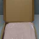 Amazon Basics Lightweight Super Soft Easy Care Wrinkle Free Microfiber 3 Piece Bed Sheet Set with 14-Inch Deep Pockets, Twin, Blush Pink, Solid, Kids, Men & Women Bedding