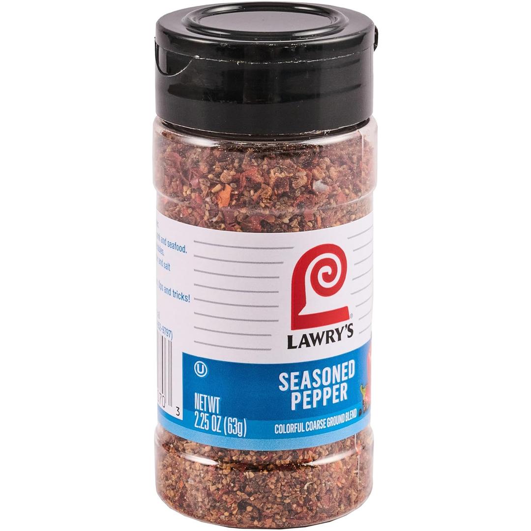 Lawry's Seasoned Pepper, 2.25 oz (EXP 12/18/26)