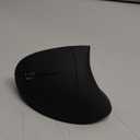 Left Handed Mouse, 2.4G Wireless Left Handed Ergonomic Mouse with 800/1200/1600 Adjustable DPI, 6 Buttons Wireless Vertical Mouse for MacBook/Laptop/PC/Desktop-Black