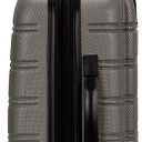 Rockland Melbourne Hardside Expandable Spinner Wheel Luggage, Carry-On 20", Silver