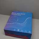 Shiatsu Neck and Back Massager ,With Heating and Bidirectional Rotation Heads ,4D Electric Massage Pillow with 4 Nodes ,Neck Back Shoulder Foot Pain Relief, Portable & Rechargeable, Holiday Gift