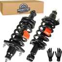 Upgraded Rear Strut Shock Assembly w/Coil Spring Compatible with Honda CR-V 2007-2011 (2.4L 4WD AWD FWD) Replace 1345688L 1345688R