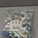 SPRINGRICO White Chair Covers for Dining Room 6 Pack, Stretch Floral Dining Chair Cover, Washable Spandex Kitchen Parsons Chair Slipcovers, Seat Protector for Home or Party (Set of 6, FLORAL3)