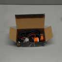 H4 Relay Harness 1set 2 Headlight H6054 6024 9003 5x7 7x6 Led Headlight Relay Wiring Harness Kit for Toyota 95-97 Tacoma 88-95 Pickup Upgrade Led Dual Ground Problem Negative Switched Conversion Kit