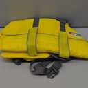 Outward Hound Granby Splash Dog Life Jacket, High-Buoyancy Dog Life Vest for Swimming, Boating, and Water Safety, Medium, Yellow (Medium (Chest Girth: 21"-27"))