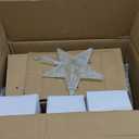 Outdoor Christmas Cone Tree Light with Remote, 3Set 4/5/6ft Lightshow Christmas Tree with Star Topper, Dimmable Artificial Christmas Tree for Porch Yard Patio Indoor Christmas Decorations, Warm White