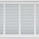Howeall 20"W x 10"H [Duct Opening Size] Steel Return Air Filter Grille - Removable Face/Door for 1 inch Filters -HVAC Vent Cover Grill - White [Outer Dimensions: 22 5/8"W X 12 5/8"H]