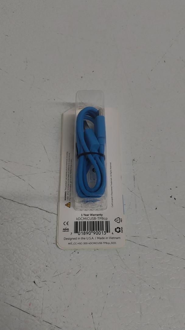 Charge and Sync Cable Supports 12 Watts/2.4 Amps of Power 3ft