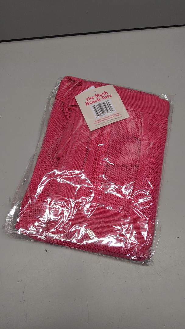 Mesh Beach Tote Bag with Insulated Cooler Bag Large Capacity Waterproof Portable Food Picnic