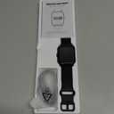 Fitpolo Smart Watches for Men Android & iPhone, Alexa Built-in [1.8" HD Screen] IP68 Waterproof Fitness Watch with Bluetooth Call (Answer/Make), Heart Rate/Sleep/SpO2 Monitor, 105+ Sports Tracker (Black)