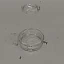 Clear Glass Wine Stopper Decorative Clear Candy & Cookie Lid, Premium Wine Bottle Stopper & Pro Accessories, Glass Attachment Accessories Pro Dry Top (Type A)