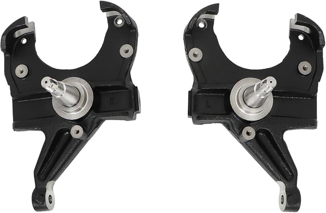 Munirater 2.5in Front Drop Spindles Lower Suspension Replacement for C10 2wd Trucks 1971 1972