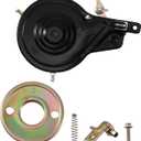 KAMIER 90mm Rear Band Drum Brake Assembly Replacement for Razor MX350 MX400 ZR350 SX350 Dirt Bike Pocket Mod Electric Scooter Rambler 12 Mini Bike Kids Pocket Rocket E-Bike E-Scooter Hevay Duty Parts