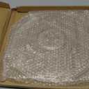 10.5" Microwave Turntable Compatible with Emerson 252100500497, 10 1/2 inch Replacement Microwave Glass Plate for Hamilton Beach, Oster MP-P23 (10.5" Small Coupler Hole)