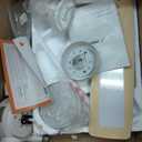 Amico Ceiling Fans with Lights, 42 inch Low Profile Ceiling Fan with Light and Remote Control, Flush Mount, Reversible, 3CCT, Dimmable, Noiseless, White Ceiling Fan for Bedroom, Indoor/Outdoor Use