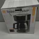 Toastmaster 12-Cup Digital Touchscreen Drip Coffee Maker - Programmable Automatic Coffee Machine - Kitchen Appliance with Keep Warm Setting