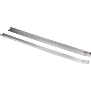 Upgraded Stainless Steel RV Slide Out Ski Set, RV Floor Saver Corner Edge Protector Tracks Prevent Sticking/Catching