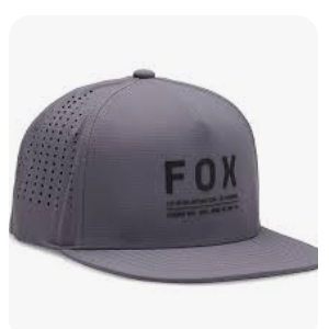 Fox Racing Men's Non Stop Tech Snapback, Grey 