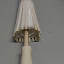 MBJZSL White Paper Umbrellas, 23.6 Inch Paper Parasol Umbrellas Chinese Japanese Style DIY Umbrellas Decorative Vintage Decor for Wedding Props