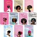 20 Pcs Black Girl Journal Mini Black Women Notebooks African American Inspirational Notebook Lined Pocket Notepad Motivational Gifts for Students Teachers Nurse Writing Composition School Office