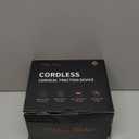 Cervical Traction Device for Neck Pain Relief, Neck Stretcher with Stepless Height Adjustment and Heating, Christmas Gifts for Him/Her/Men/Women/Dad/Mom (Gray-1)