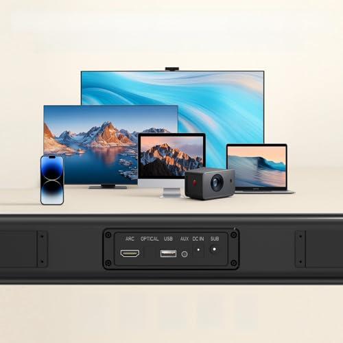Fansbe Direct TV Surrounds Sound Bar Music/Movie/News, K7XW