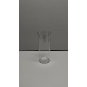 Vase cylinder 4In W 10In L