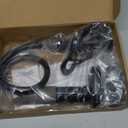 Lamicall Gooseneck Phone Holder for Bed - Cell Phone Mount Clamp Clip, Flexible Long Arm, Overhead Mount for Desk Headboard Bedside, Gifts for iPhone Air 17 Pro Max, 16 15 14 Pro Max and 4-7" Phone (Black)