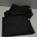 Deyeek Mens Baggy Sweatpants Wide Leg Gym Pants Open Bottom Sweatpants for Men Cotton Lounge Pants Black Sweats with Pockets, Size XL