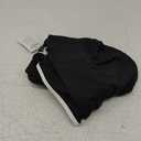 Eomenie One Piece Swimsuit for Women Tummy Control Ruched Bathing Suit Spaghetti Straps Color Block Slimming Swim Suits (Large, Black and White)