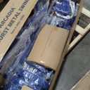 Sportspower Arcadia Star Burst Swing Set: Outdoor Heavy-Duty Metal Playset for Kids with LED Light Up Slide, Swings & Trapeze