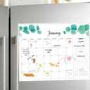 Magnetic Calendar for Refrigerator 2026  Magnetic Fridge Calendar Runs Jan 2026Jun 2027 (18 Months)  Strong Magnet & Thick Paper with Notes  Perfect for Kitchen & Office Fridge
