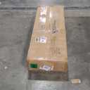 Household Essentials Ironing Board Cabinet, In-Wall Recessed Ironing Board Cabinet with Storage Shelves, Unfinished Wood, Oak