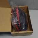 WORKPRO Knee Pads for Work, Construction Knee Pads with Ergonomic Gel Cushion and Foam Padding for Gardening, Carpentry, Welding, Roofing, Cleaning (Black&Red)