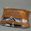 INNERSY Women's Underwear Cotton Hipster Panties Regular & Plus Size 6-Pack (Medium, Black-White-Grey)