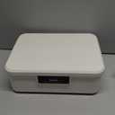 Saim Lockable Storage Box, 2.3 Gallon/9 Liter Combination Lock Box, Medicine Case Container for Personal Private Items, Medicines, Food, Snacks, Locking Cell Phone Smart Device Jail (White)