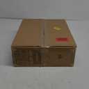 FURTIME Stainless Steel Cat Litter Box with Lid  High-Sided Metal Litter Pan for Small Cats, Kitty Litter Box with Non-Stick, Odor-Resistant, Anti-Leakage, Includes Scoop and Mat, 17.4"x13.4"x8.4" (Silver)