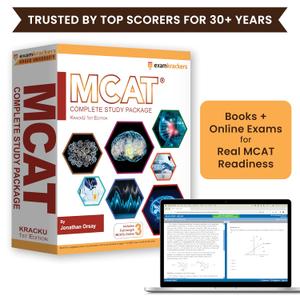 Examkrackers MCAT Complete Study Package, 12th Edition - Krack University (2025-2026): 7 MCAT Prep Books, 3 Full-Length MCATs, and 44 mini-MCATs