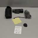 Monocular-Telescope 80x100 High Powered Monoculars High Definition for Adults High Powered with Smartphone Adapter Telescope Hunting Wildlife Bird Watching Travel Camping Hiking-Light Black