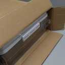 Dynta 2 Pack Bread Box for Kitchen Countertop Airtight Bread Storage Container with Lid Time Recording Plastic Bread Keeper for Homemade Bread, Toast, Loaf and Cookies