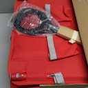 Radio Flyer 3 in 1 EZ Fold Stroller Wagon with Canopy and Adjustable Handle, Red