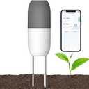 Haozee Smart Soil Moisture Sensor, WiFi Soil Moisture and Temperature Meter for Garden, Farm, Greenhouse, Waterproof