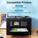 F FINDERS&CO 923e BK Black 923XL Ink Cartridges (with Chip) Compatible with HP 923 Ink Replacement for HP OfficeJet Pro 8120e 8122e 8130e 8125e 8135e 8138e 8139e Printer (2* BK)