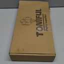 TONIFUL 4 Set Black Gold Balloon Stand Kit for Birthday Decorations for 50th,Balloon Centerpieces for Table Party Decorations Cheers to 50 Years Old Birthday for Men and Women