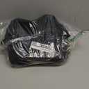 Medium Backpack Purse for Women, Fashion Nylon Daypack with Gold Hardware, Lightweight Water-Resistant Rucksack for College, Work, Travel, Everyday Use, Fits 13–14" Laptop (Black, Medium)