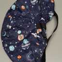 Supet Inflatable Dog Cone Collar Alternative After Surgery, Dog Neck Donut Collar Recovery E Collar for Neuter, Soft Dog Cone for Small Medium Large Dogs (XL(Neck 14"-18"), Star)