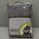 Tadpoles Quilted Stroller & Car Seat Cover - Light Grey | 27" x 20" x 2" | Made of 100% Super Soft Microfiber Polyester | Warm, Gentle & Durable | Ideal for Use as a Stroller Cover & Car Seat Cover