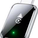 Wireless CarPlay Adapter for iPhone & Android, Plug and Play Bluetooth Dongle Wired to Wireless Apple Car Play Adapter, USB-A & Type-C Port, Fast Connection